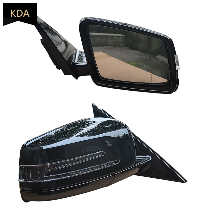 Auto Folding Memeory Heated Puddle Light Side Mirror Assembly for Mercedes-Benz C-Class W204 C180 C200 C260 C280 C300