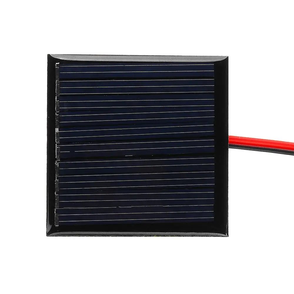 LEORY солнечная панель 5 в 0,25 Вт солнечное зарядное устройство 5 в зарядное устройство для телефона 5 в Мини DIY эпоксидный поликристаллический элемент для мобильного телефона
