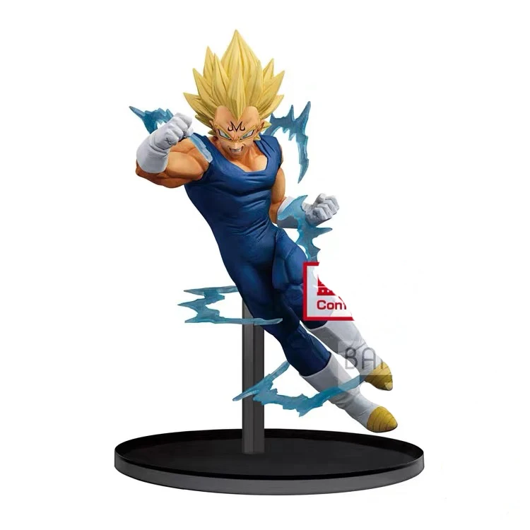 В наличии оригинальный Banpresto Dragon Ball Z Супер saiyan Vegeta ПВХ фигурка модель фигурки
