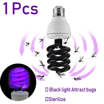 

E27 Screw Bulb UV Lamp 365nm Wavelength Air Cleaner Eliminator Air Freshing Device 26/40/60W