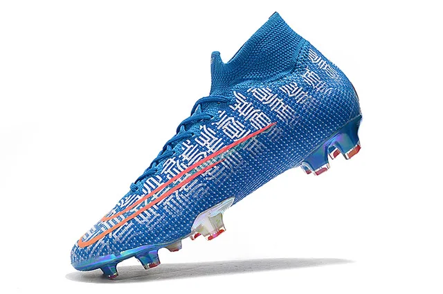Лучшие продажи Superfly 7 Elite FG футбольные ботинки с высоким голенищем мужские уличные футбольные бутсы - Цвет: like photos