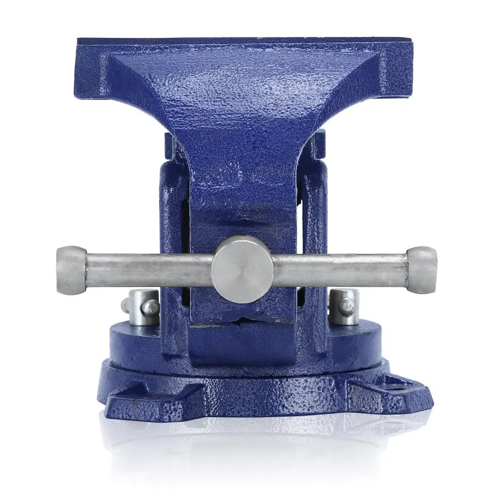 

Manual Bench Vice Bench Working Opening Parallel Table Vise DIY Sculpture Craft Repair Hardware Tool 150MM Blue