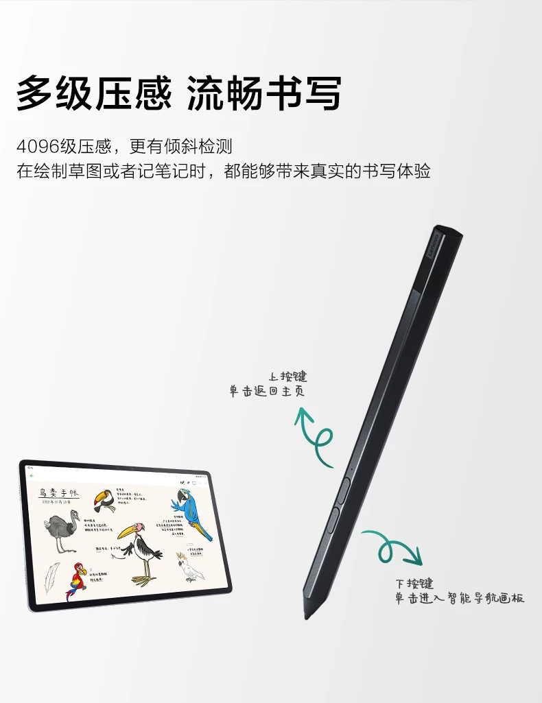 Active pen for Lenovo Tab P11 TB-J606F TB-J606N TB-J606L / pro TB-J706f stylus aes 2.0 wgp Precision Pen 2 +pen pouch | Компьютеры и