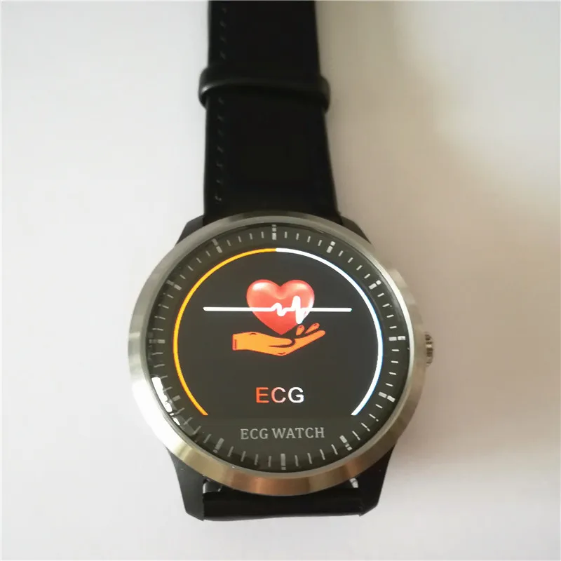 N58 ECG PPG Смарт часы с электрокардиографом ЭКГ дисплей Холтер ЭКГ монитор сердечного ритма кровяное давление Smartwatch