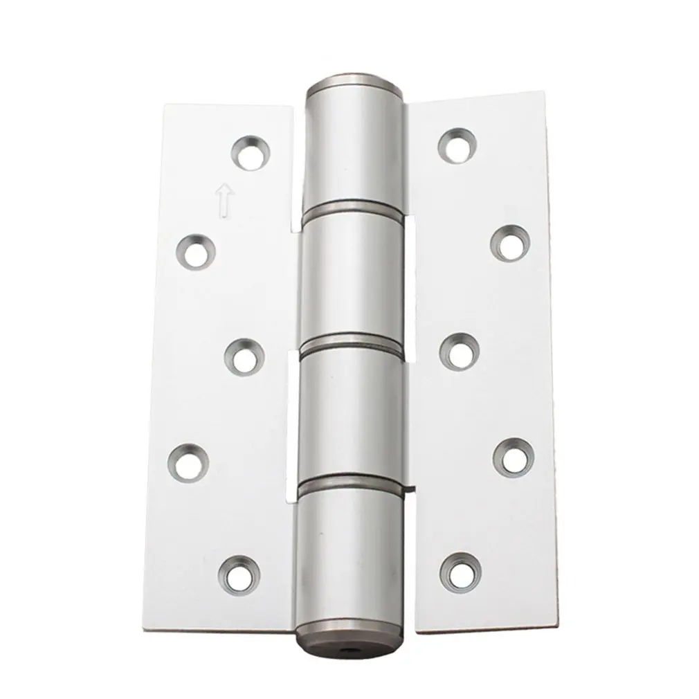 

2pcs 5inch Automatic Door Closer Hinge Hydraulic Buffer Damping Spring Hinged Blind Door Self-Closing Page Right Open