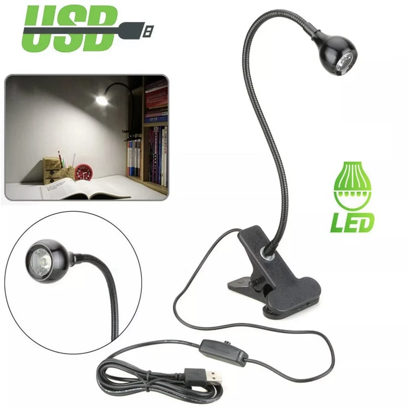 

USB LED book light 5V table lamp computer notebook keyboard light desk glare clip lamp living room bedroom study night light
