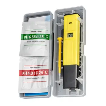 

Digital Water Quality Test Meter PH Testing Pen for Indoor/Pool and Aquarium Water with Calibration Powder