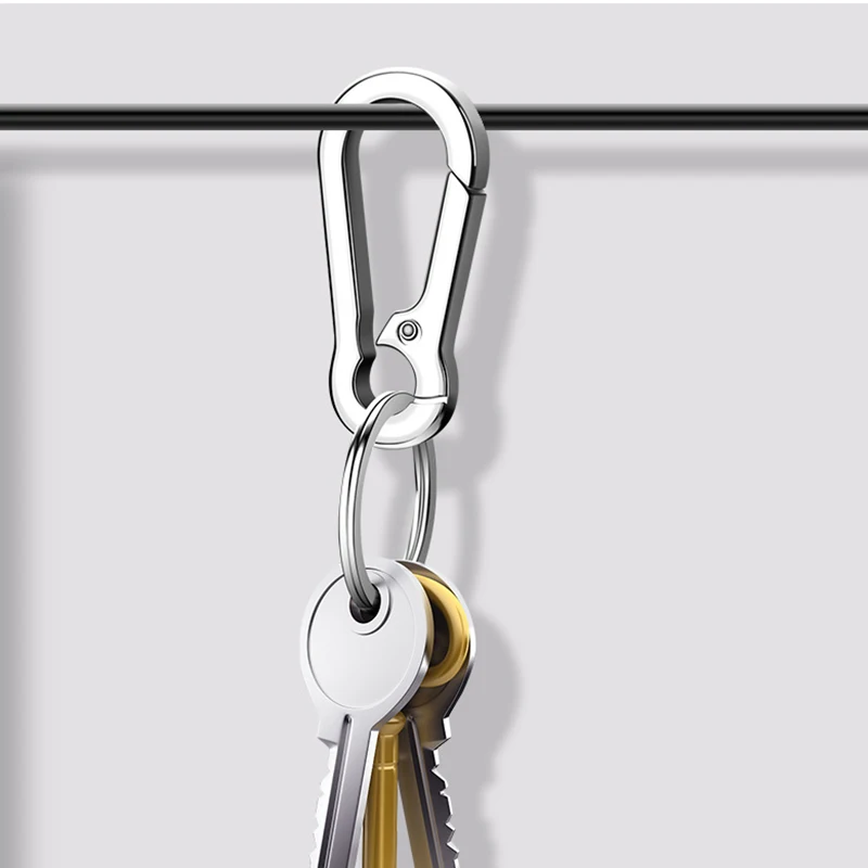 Keychain Gift Car Key Ring Antilost Number Plate Rope Pendant Keychain