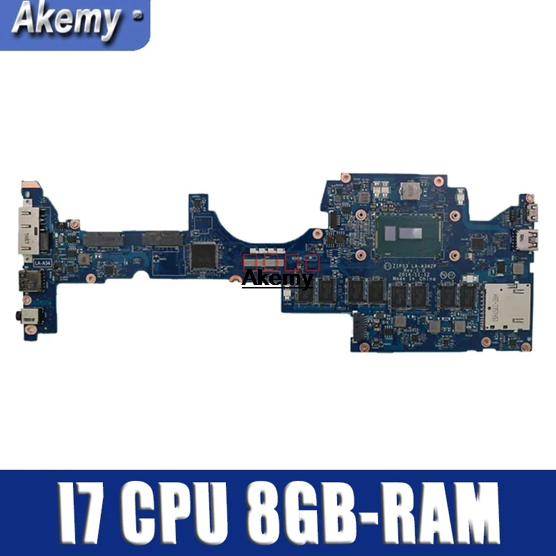 ZIPS3 LA-A342P материнская плата для ноутбука For Lenovo YOGA 12 S1 тест оригинальная 8G-RAM I7-5500U |