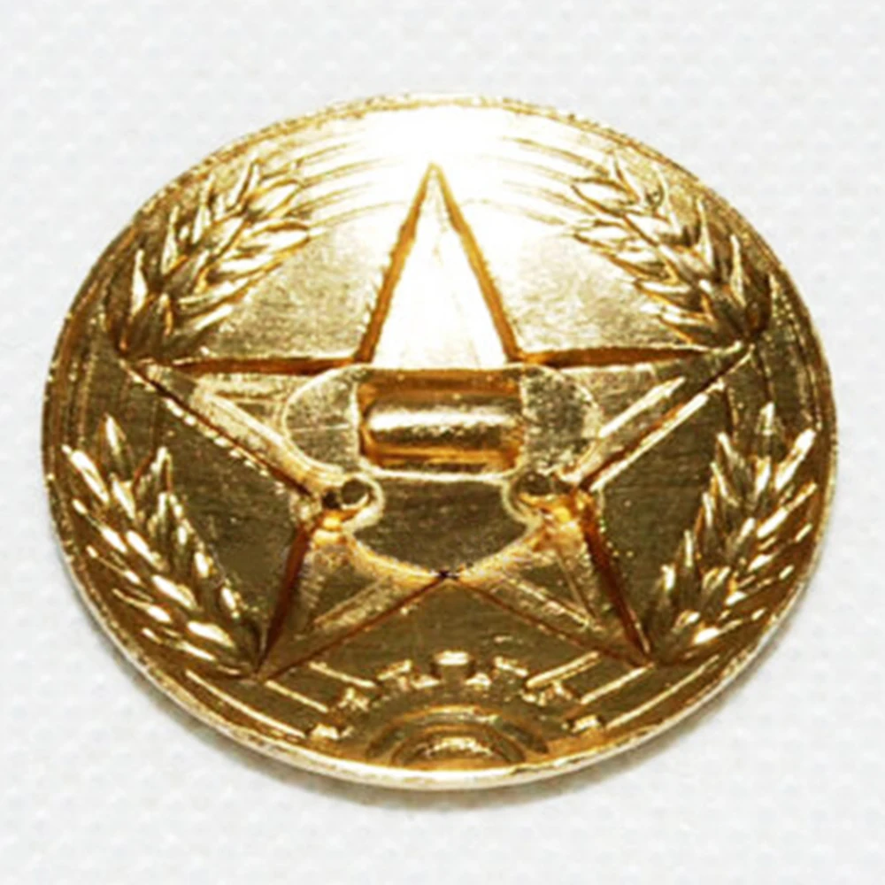 Сувенир китайский военный PLA армейский Тип 55 Кепка значок INSIGNIA COCKADE| |
