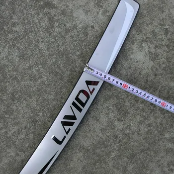 

2008/11/13/15/17 models of luxury body modification modification protection plate stainless steel decorative trunk stickers