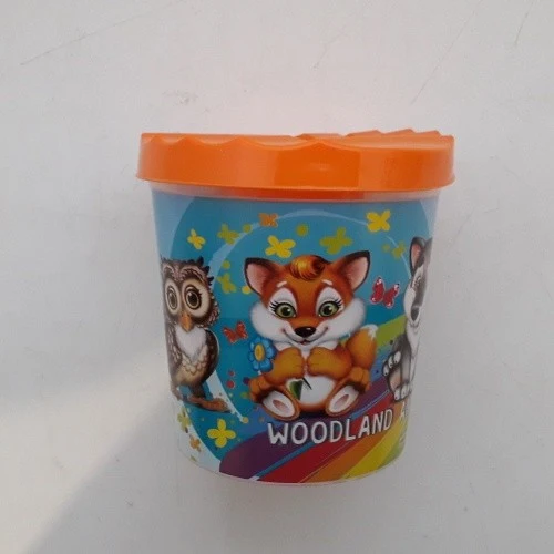 Стакан-непроливайка &quotВеселые друзья&quot одинарный | Канцтовары для офиса и дома