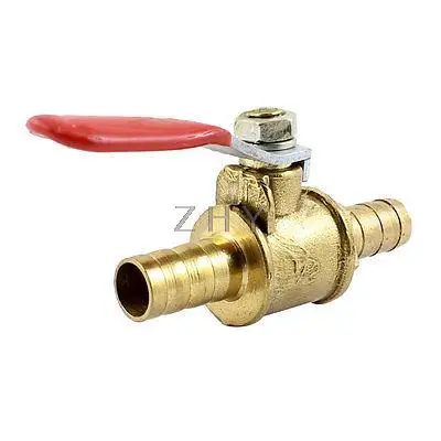 8 мм x 8,3 мм штуцер под шланг фитинг трубы красный рычаг Поворотный кран