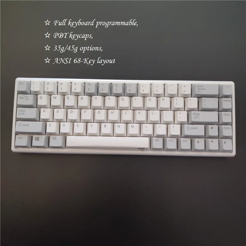 NIZ Micro 84 mini Atom 68 емкостная 35g 45g программируемая клавиатура EC 75% atom 68|Клавиатуры| |