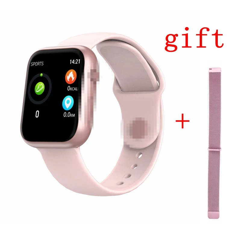 

Smart Watch Heart Rate Blood Pressure Blood oxygen Ip67 Waterproof Fitness Smartwatch For Huawei Apple Iphone PK IWO8 lite B57