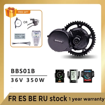 

Bafang Motor Mid Drive 8fun Engine Electric Bike Mid Drive Motor Ebike Electric Bike Conversion Kits BBS01 BBS01B 36V 350W