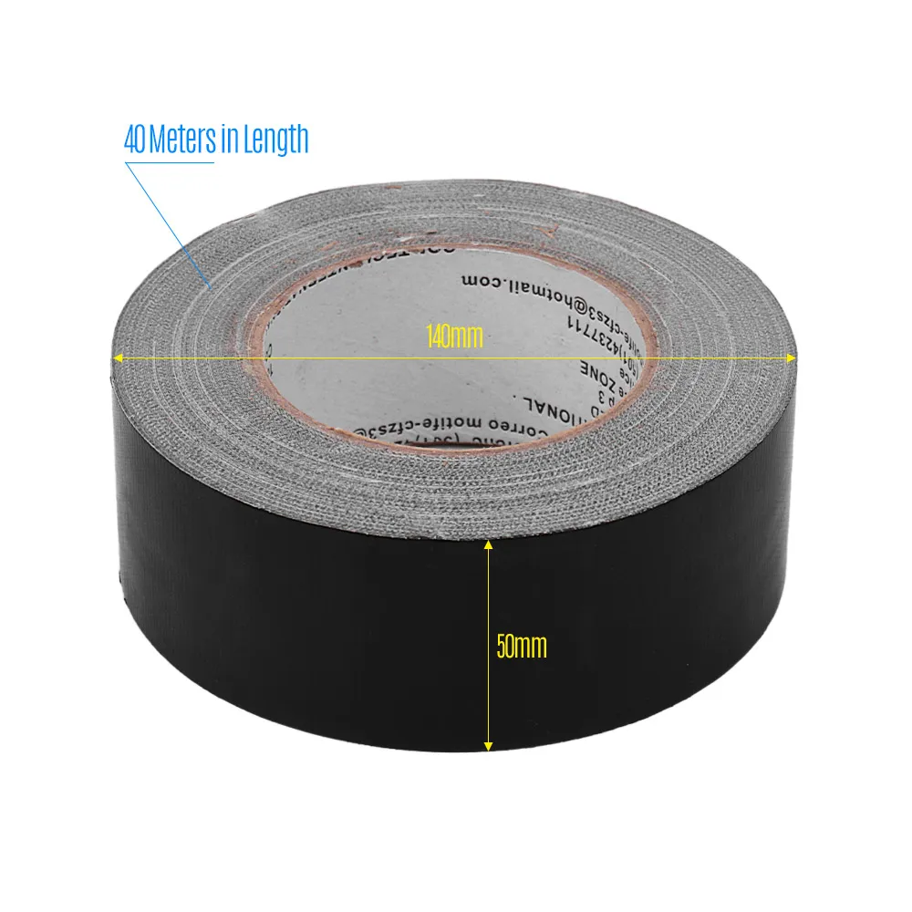 Клейкая лента водонепроницаемая ткань, лента сильная адгезия Анти-пыль анти-Влага устойчивый к царапинам 1,97 дюймов 131 футов(43,7 ярдов