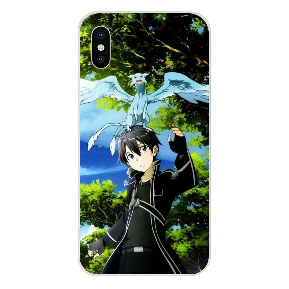В продаже для huawei P7 P8 P9 P10 P20 P30 Lite Mini Plus Pro Y9 Prime P Smart Z Sword Art онлайн Asuna X Kirito Sao