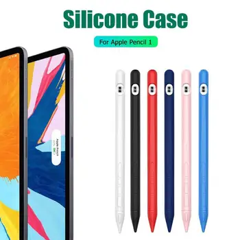 

Tablet Touch Pen Stylus Cover Soft Silicone Sleeve for Apple Pencil 1 Protector Not Affecting Use and Charging Convenient