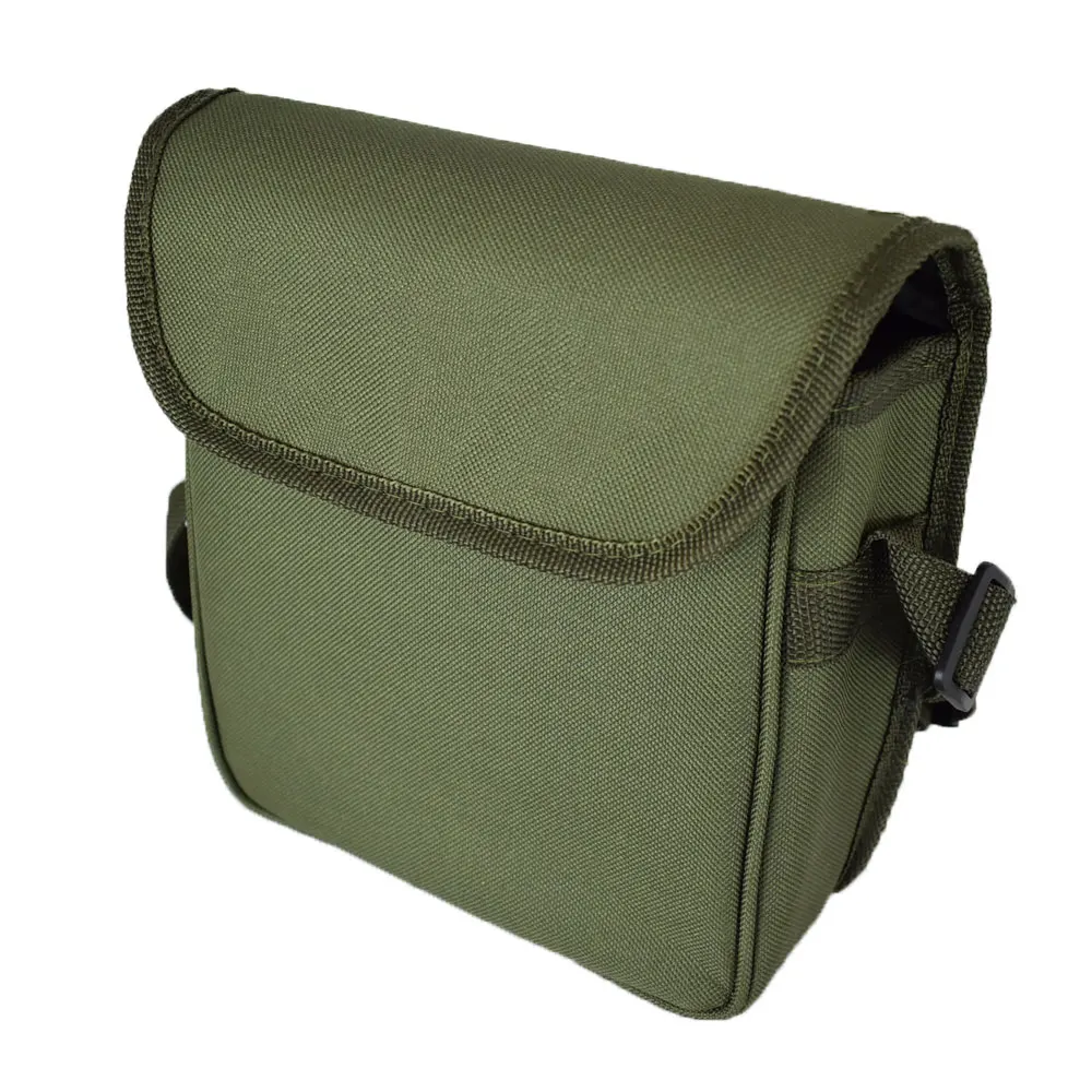 Binocular Telescope Special Bag Nylon Green Color Portable Compact Shock-Absorbing Decompression Soft Bag Outdoor Camping Sports 4