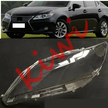 

For Lexus ES350 ES250 2013-2014 High quality Left Side Headlight Cover Clear PC + Glue Replace 1pcs