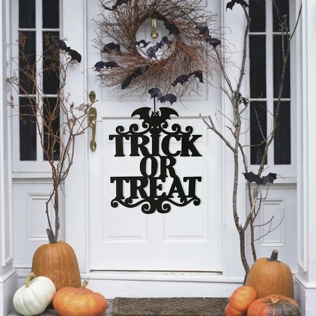 The Witch Is In Halloween Hanging Sign Door Hanging Halloween Sticker Door Cartel Boda Anniversaire Adulte Decoration A Party Direction Signs Aliexpress