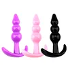 Anal Beads Plug Adult Sex Toys G Spot Anal Plugs Adult Product Jelly Toys Sex Products Butt Plug for Men Women Erotic Tools 1