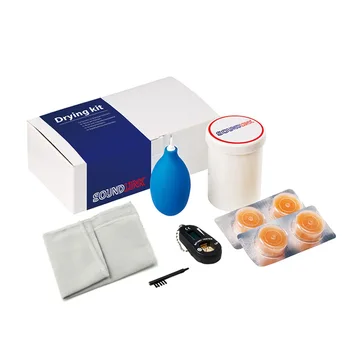 

Hearing Aid Drying kit Multi-function Drying Set Drying Capsules Battery Tester Air Blower Cleaning Brush