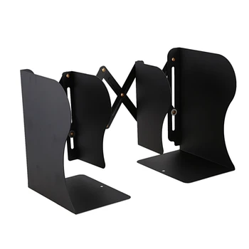 

The Freedom To Adjust Bookshelf Large Metal Bookend Desk Holder Stand for Books Organizer Gift Stationery