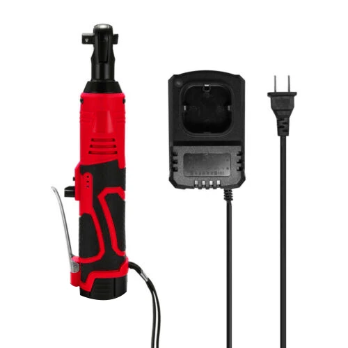 

Cordless LED Electric Ratchet Wrench 3/8inch 28V 85Nm Kit Charger No Battery Maximum Torque Screw Diameter