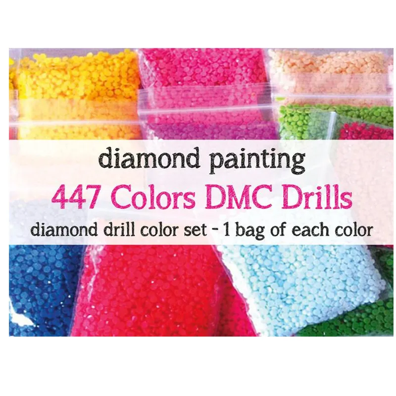Wholesale Diamond Round&Square 447colors for diamonds painting