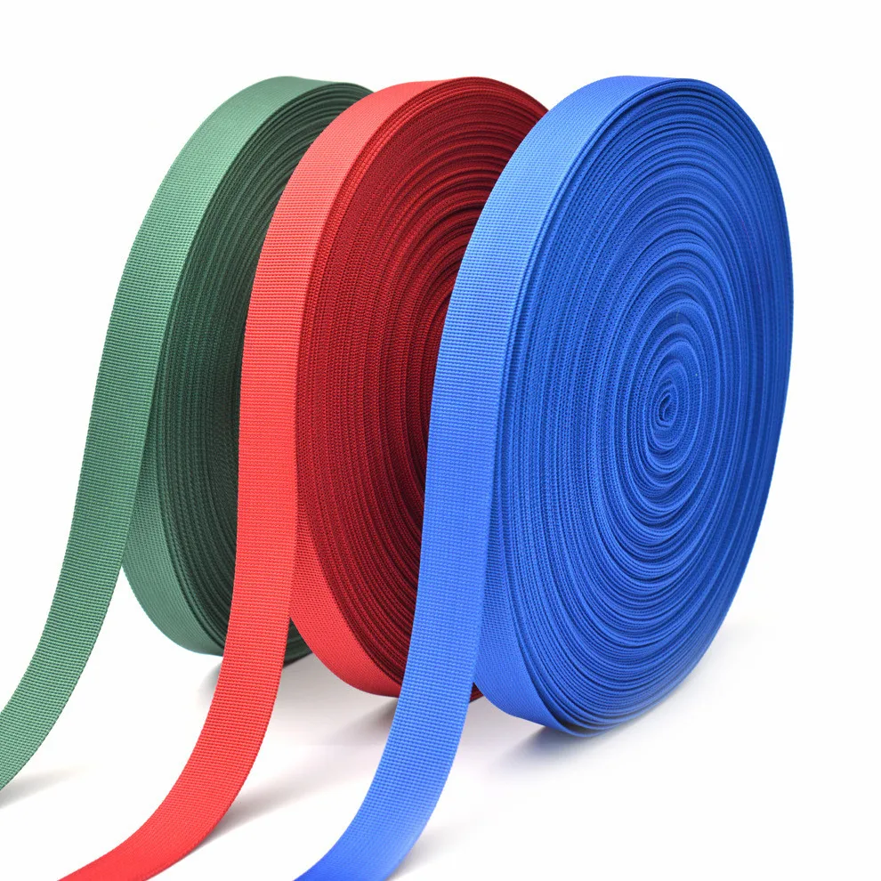 Polyester Webbing Ribbon Nylon Webbing 5 meters 20mm Bag Belt Accessories