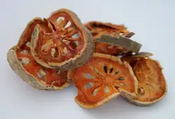 Сушеный BAEL фрукты Бенгальский айва камень яблоко матуум травяной фруктовый чай 500 г (1.1lbs)