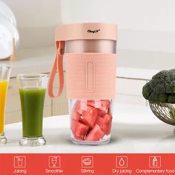 

300ml Wireless Electric Juicer Cup Rechargeable Fruit Juice Blender Juice Extractor Shakes Smoothies Maker for Camping Picnic 31