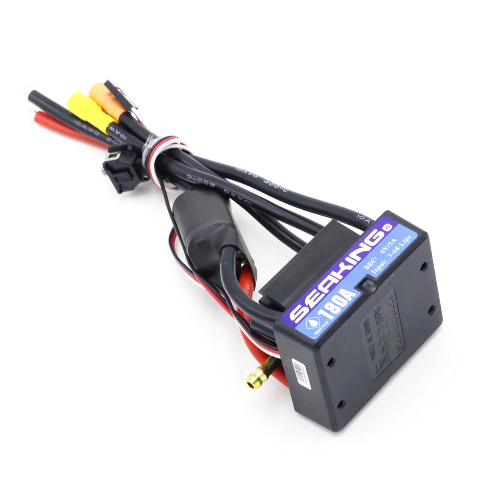 HobbyWing SeaKing V3 180A BL Мотор ESC 6V/5A BEC для RC R/c гоночной лодки|motor esc|bl motoresc motor |