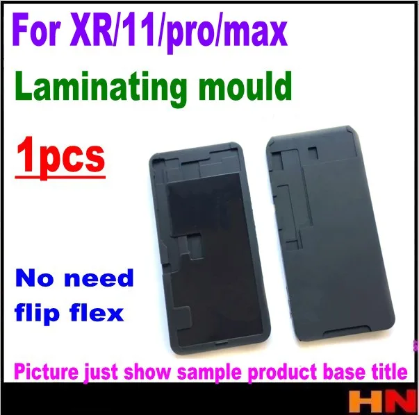 1 шт. ламинатор для iphone 11 pro max XR ЖК экран черная резиновая прокладка не переворачивается гибкий кабель