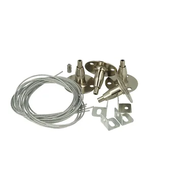 

V-TAC SV1133 pendant mounting bracket Kit for Led panel 120x30 60x60 120x60 30x30 SKU-6018