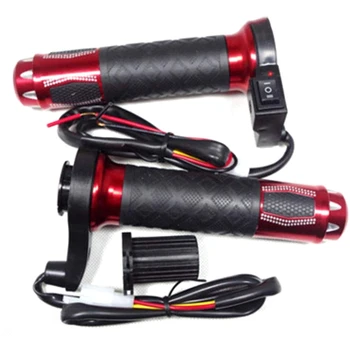 

12V Motorcycle 7/8 Inch Handlebar Electric Heated Grips Motorbike Hot Grip ATV Scooter