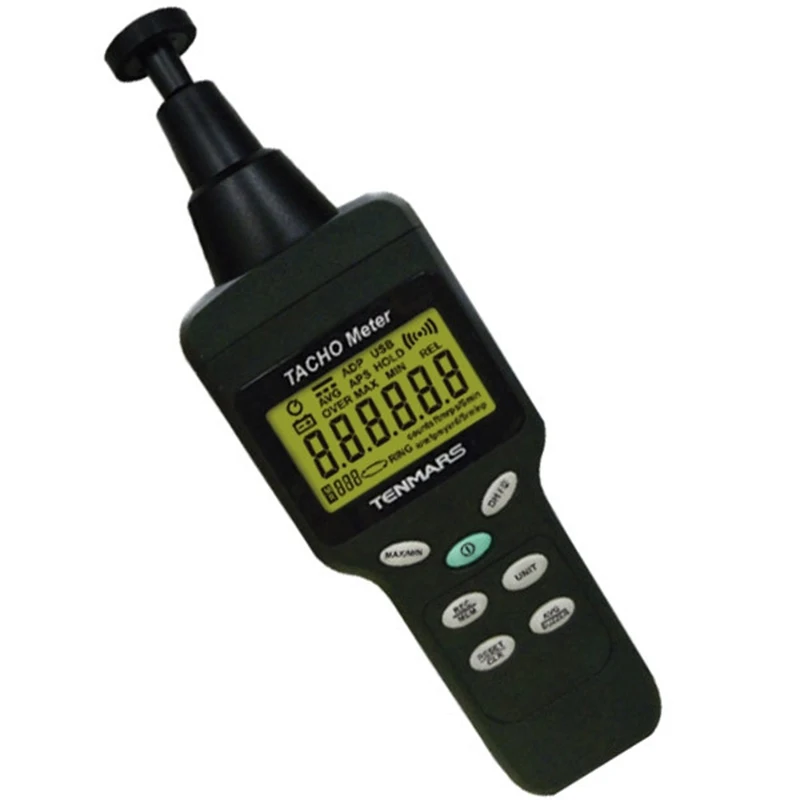 

TENMARS TM-4100 Tacho Meter Use For Arious Types of Equipment Such as Conveyors, Cooling Equipment, Dryers, Elevators, Windmills