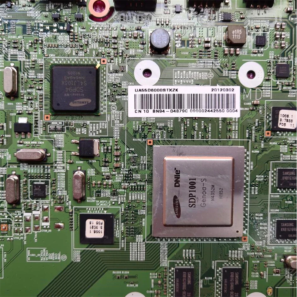 Хорошее прохождение теста рабочий для samsung основная плата BN41-01711A BN41-01711 BN94-04879C UA55D6000STXZK UA55D6000 материнская плата