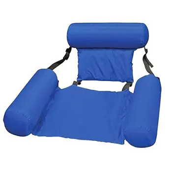 

Foldable inflatable floating bed backrest floating drainage upper floating chair chair hammock