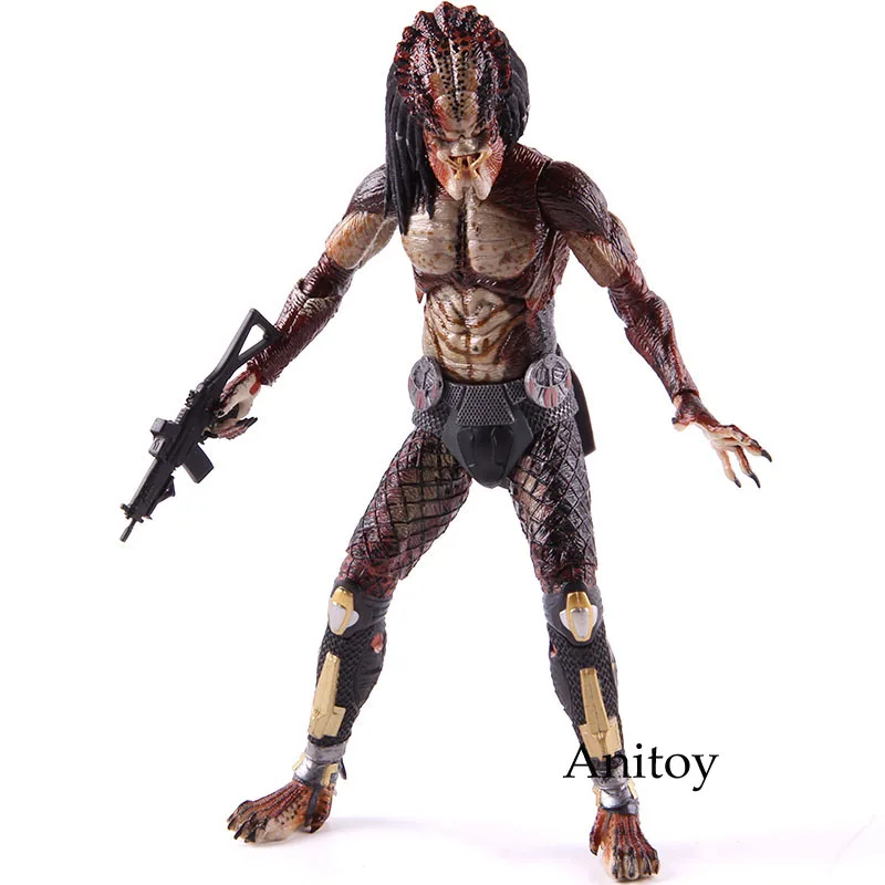 NECA фигурка Lab Escape Edition конечный хищник, ПВХ Коллекционная модель игрушки с светодиодный светильник