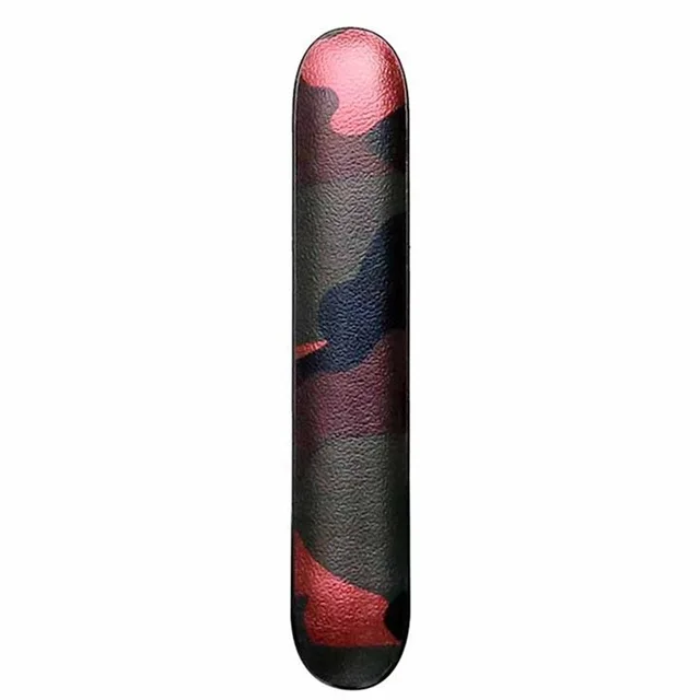 Камуфляжные кожаные чехлы для IQOS 3,0, коробка для зарядки, крышка для боковой защиты, аксессуары для самостоятельной сборки - Цвет: red door cover