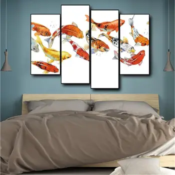 

Chinese Painting More Than Every Year Canvas Painting Art Wall Pictures Posters Prints for Living Room Home Decor No Framed