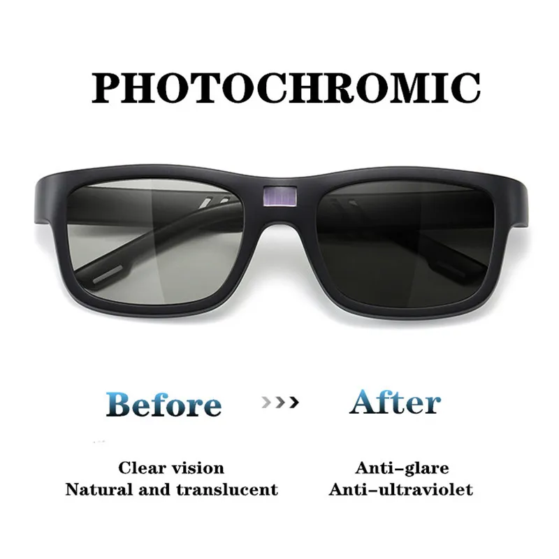 ZHIYI Vintage Men Women Chameleon Glasses LCD Smart Chip Photochromic Polarized Sunglasses Anti-Glare Glasses for Driving