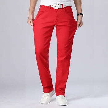 red cotton denim closed