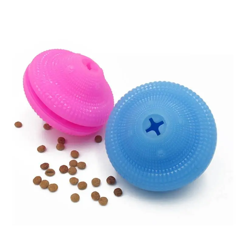 Pet IQ Treat Ball Интерактивная еда дозирование собака головоломка погоня играть жевательные игрушки