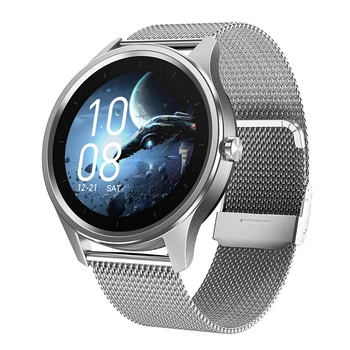 

Smartwatch Dt55 Full Circle Full Touch Multi Screen Controller Steel Band Multi Language Heart Rate Blood Pressure Smart Watch