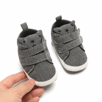 

Boys Girls Clothes Cotton First Walker Newborn Baby Shoes Sneakers Anti-slip Soft Sole Toddler Sneaker