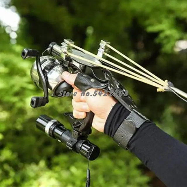 Powerful Fish Hunting Slingshot Set Pro Fish Shooting Arrow Catapult  Outdoor Launcher Compound Bow Hunting Accessories - AliExpress